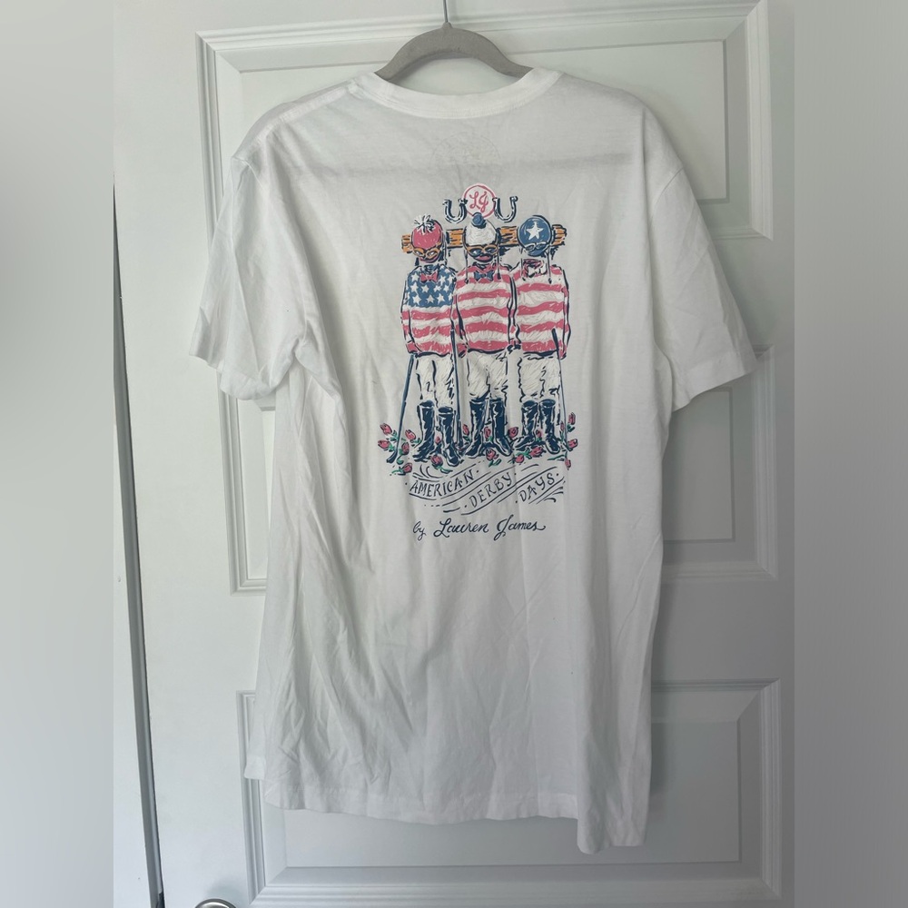 Lauren James- White Tshirt- Size Medium